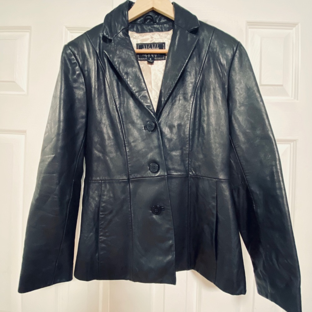 Wilson leather blazer mint condition